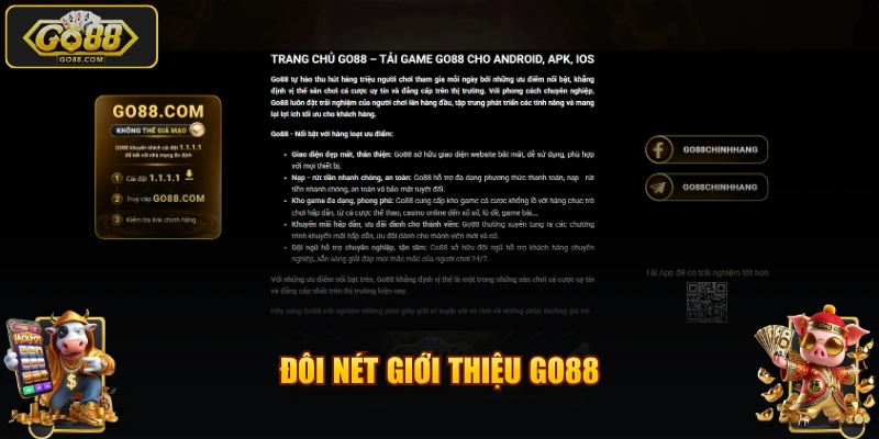 Đôi nét giới thiệu GO88